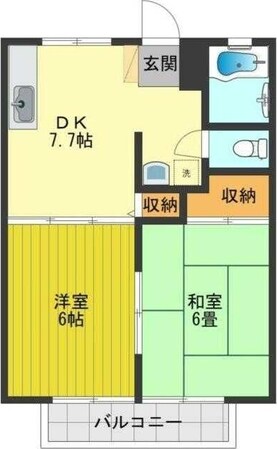 サンレイク狭山の物件間取画像